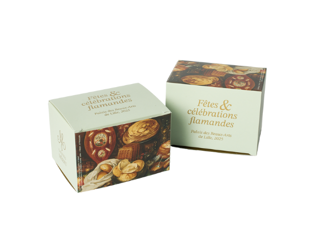 Mini gaufres à la vanille (boîte de 6) - Édition Palais des Beaux-Arts de Lille