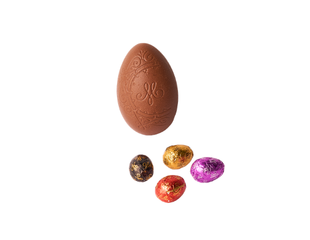 Milk chocolate Easter egg (60g)